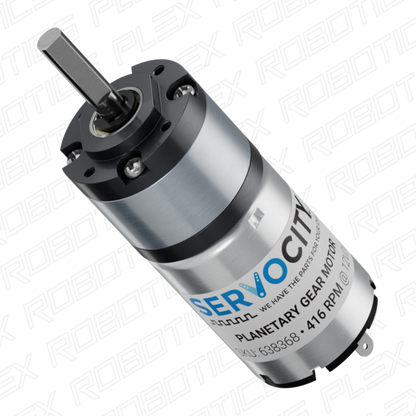 Premium Planetary Gear Motor (26 RPM - 2737 RPM)