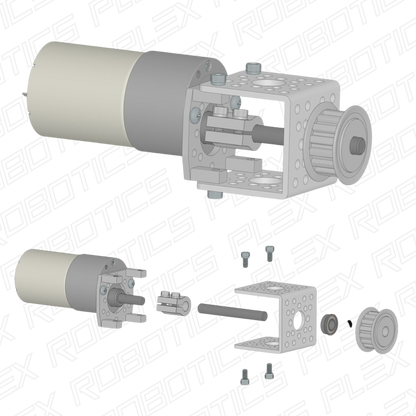 20 RPM Precision Spur Gear Motor