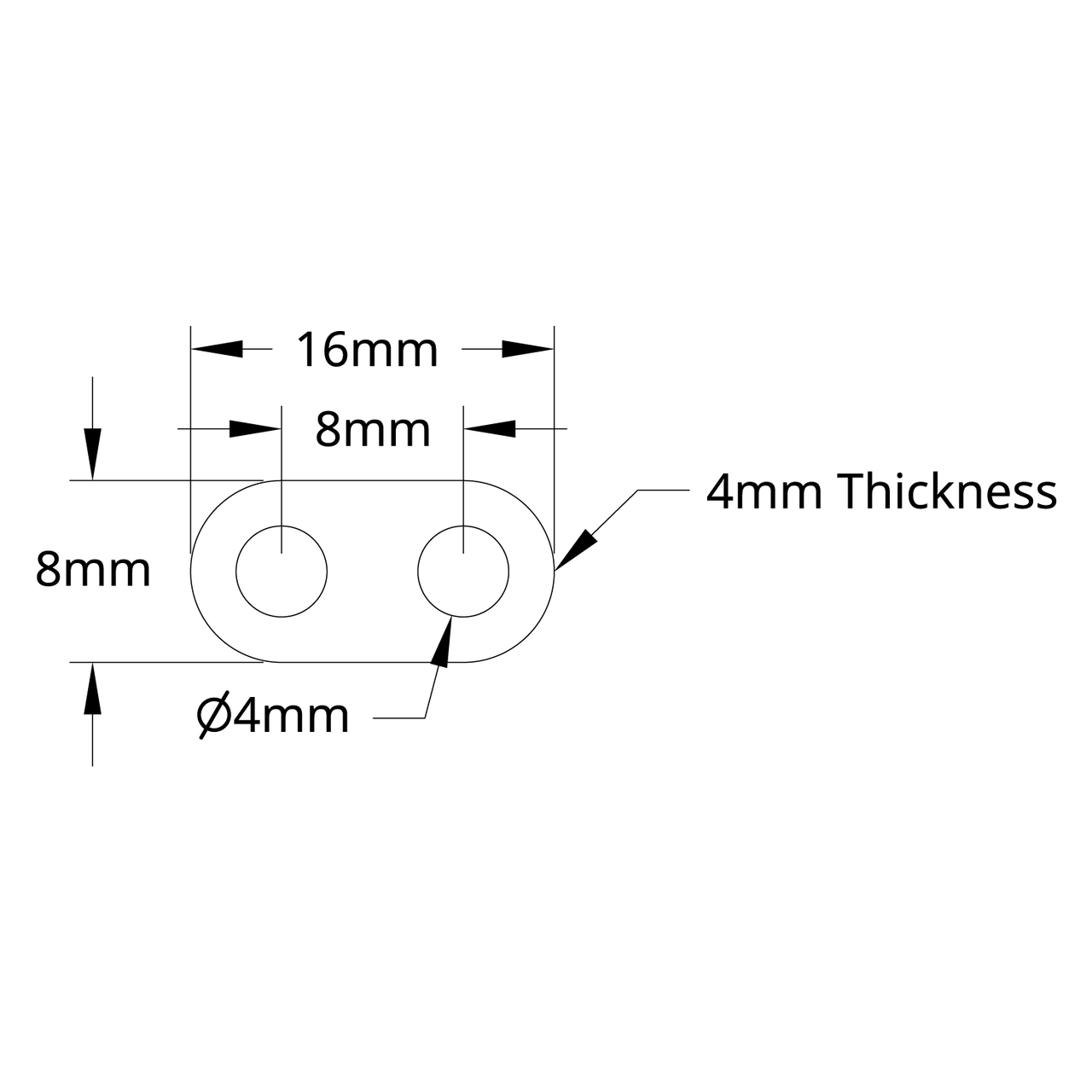 1102 Series Flat Beams - 2 Pack