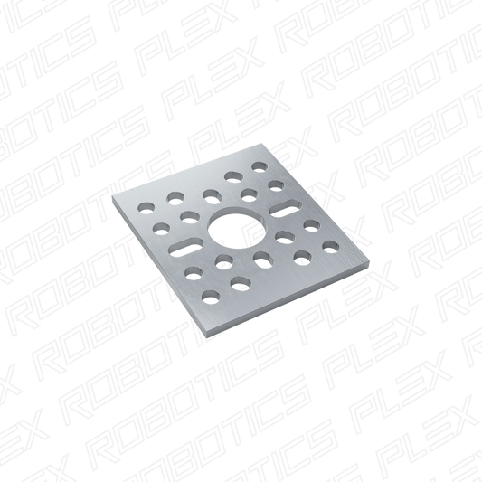 1123 Series Pattern Plate (1 x 1 Hole, 43 x 48mm)