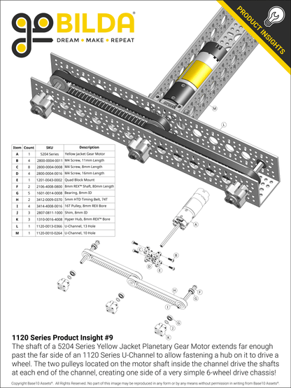 1120 Series U-Channel