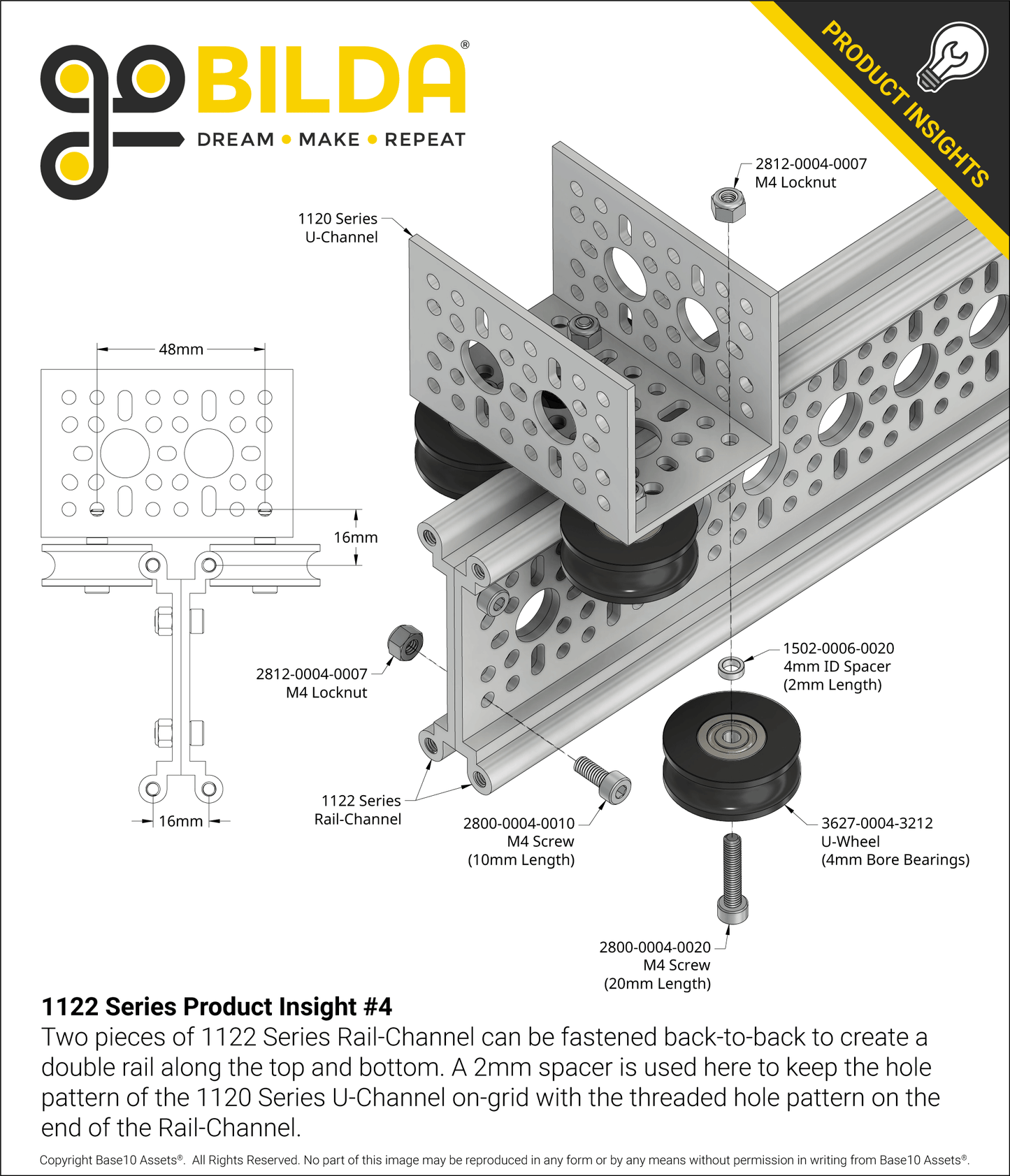 1122 Series Rail-Channel