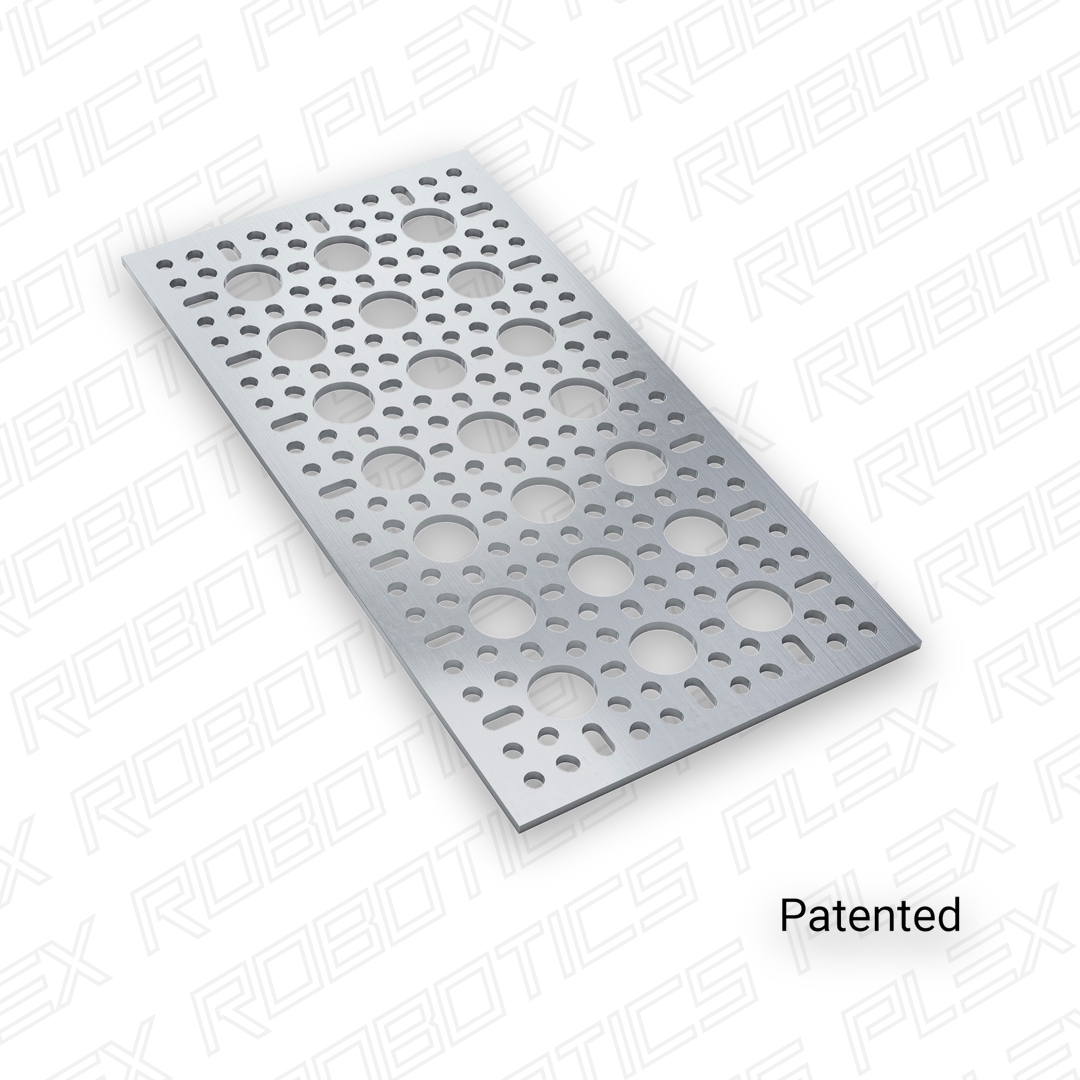 1123 Series Pattern Plate (3 x 7 Hole, 96 x 192mm)