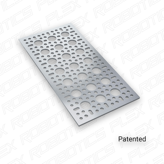 1123 Series Pattern Plate (3 x 7 Hole, 96 x 192mm)
