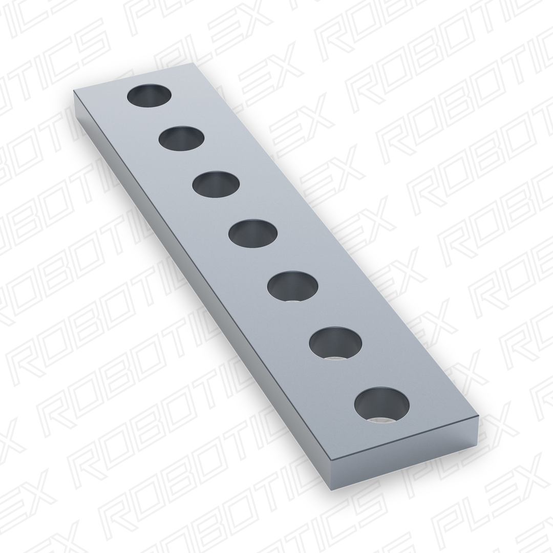 1126 Series Steel Flat Bracket (1-1) - 2 Pack