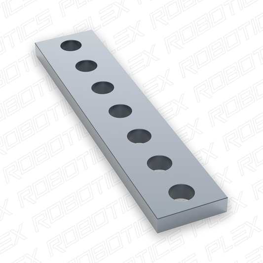 1126 Series Steel Flat Bracket (1-1) - 2 Pack