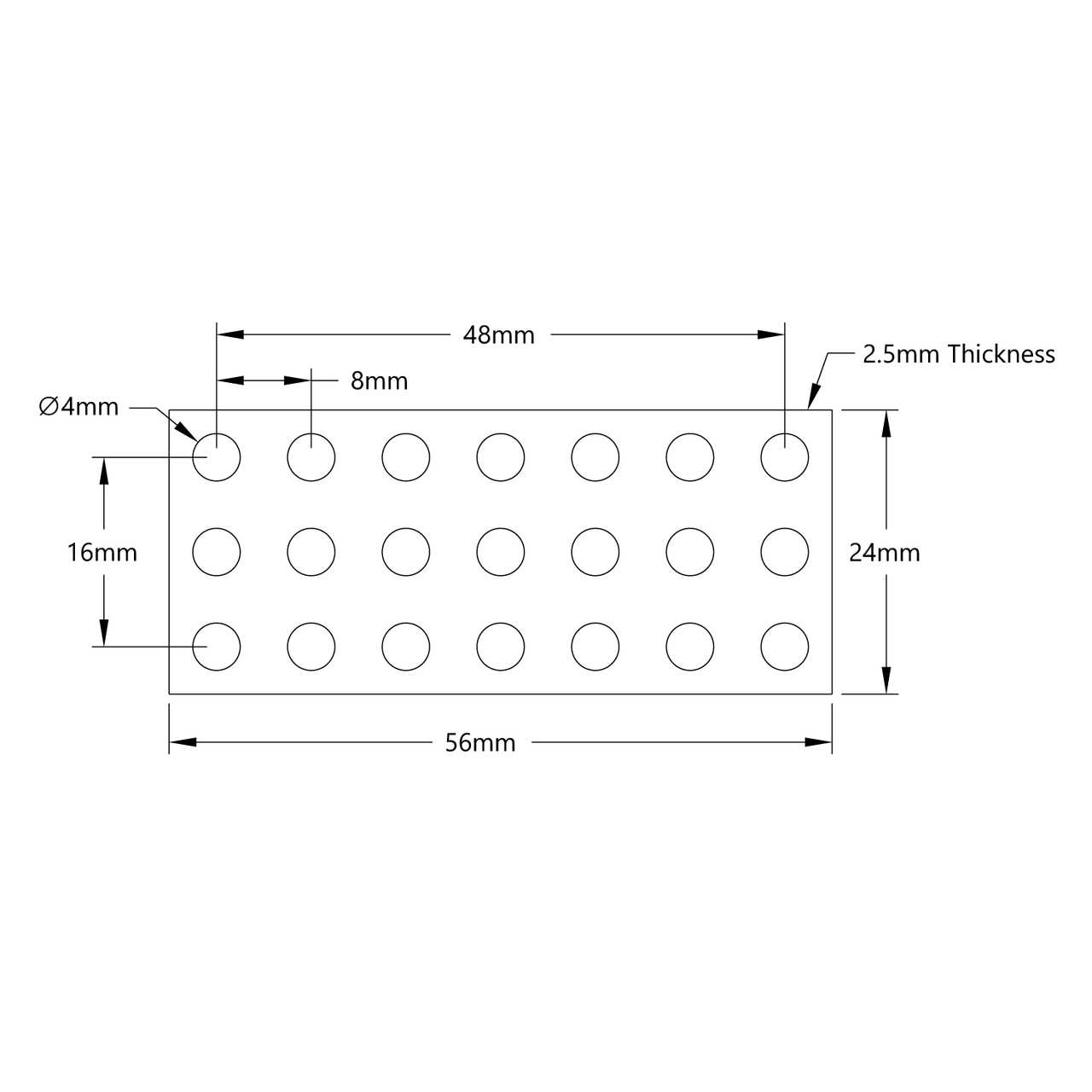 1139 Series Steel Grid Plates - 2 Pack