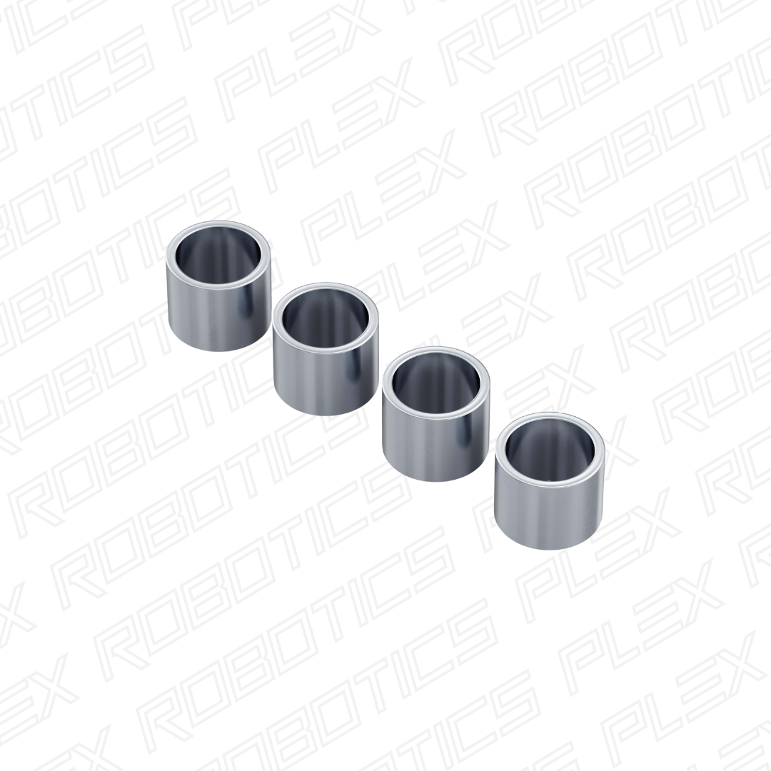 12mm ID Steel Spacer (15mm OD) - 4 Pack