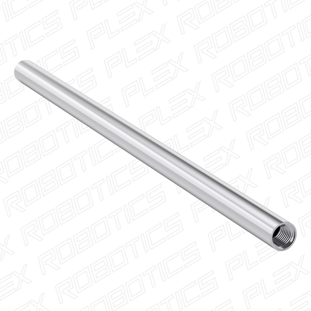 4101 Series Aluminum Tube for Lead Screw Square Nut (10mm ID x 14mm OD, 300mm Length)