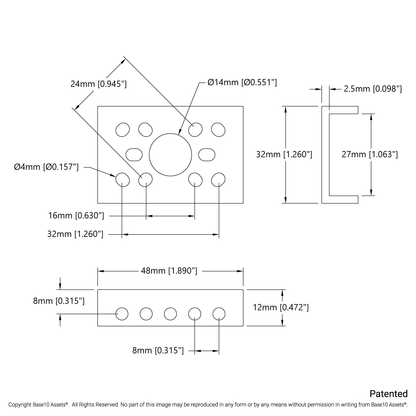 1143 Series Mini Low-Side U-Channel