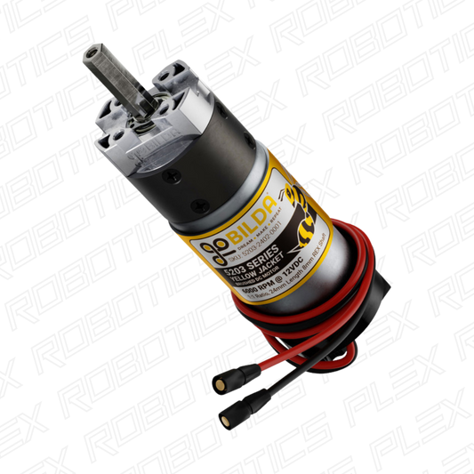 5203 Series Yellow Jacket Motor (24mm Length 8mm REX™ Shaft, 3.3 - 5V Encoder)