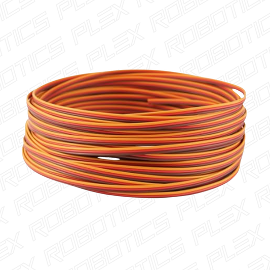 Servo Wire (3 Conductor, 22AWG, 15M Length)