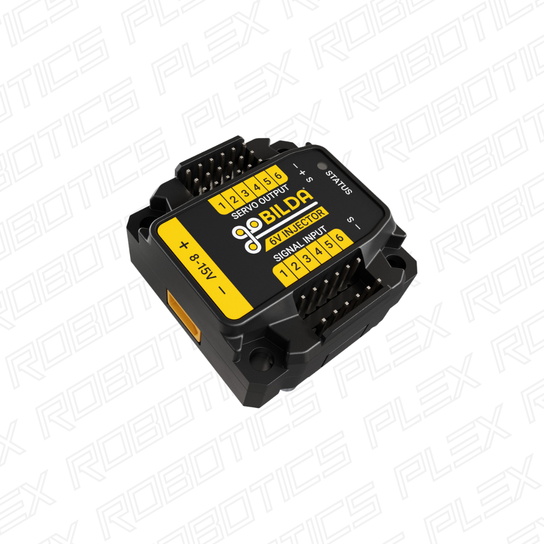 6V Servo Power Injector (6 Channel, 8-15V Input)