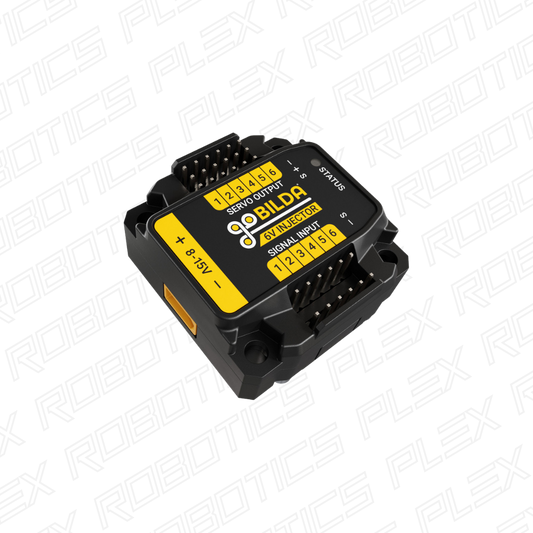 6V Servo Power Injector (6 Channel, 8-15V Input)