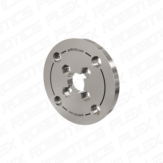Steel Flywheel (60mm Diameter, 115g, 551 g·cm²)