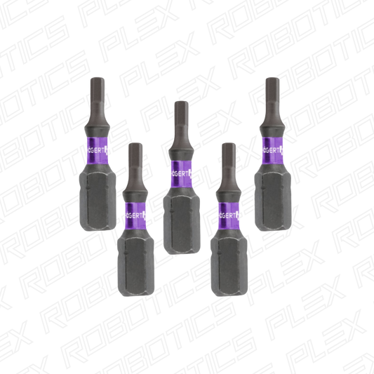 HEX3 Screwdriver Bit (5 Pack)