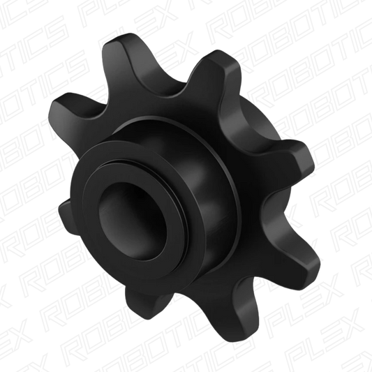 8mm Pitch Slip-Fit Idler Sprocket (6mm Bore, 8 Tooth) - 2 Pack