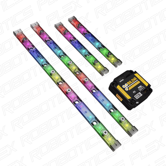 Prism RGB LED Light Kit (I²C / PWM Control Driver, 4 LED Strips)