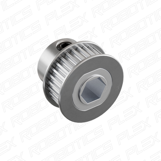 2mm Pitch GT2 Pinion Timing Pulley (8mm REX® Bore, 30 Tooth)