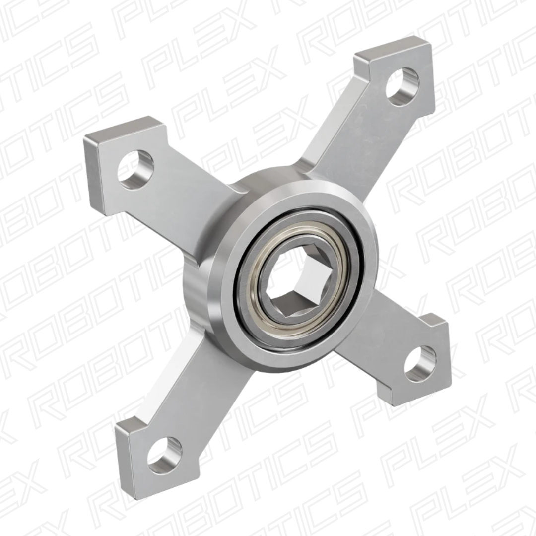 8mm REX® Bore Face Thru-Hole Pillow Block (32mm x 32mm Mounting Pattern)