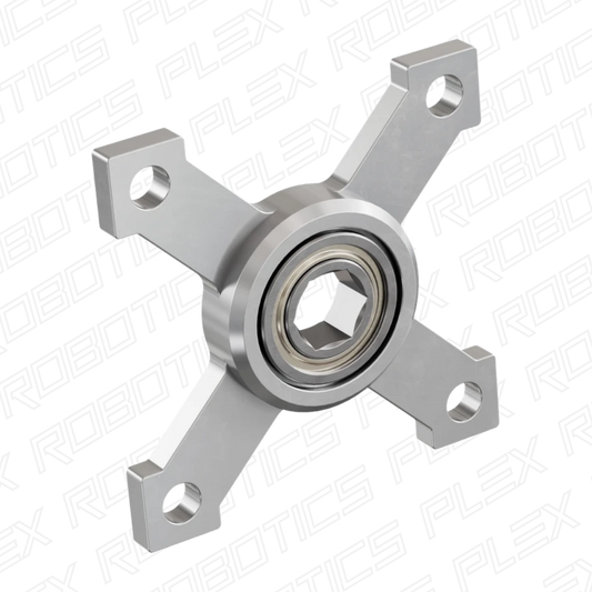 8mm REX® Bore Face Thru-Hole Pillow Block (32mm x 32mm Mounting Pattern)