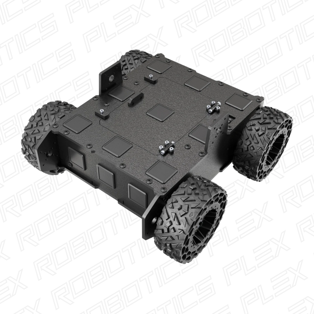 Overlander-4 All-Terrain Robot Platform (25lb Payload, 3.8mph) (Without Battery & Charger)