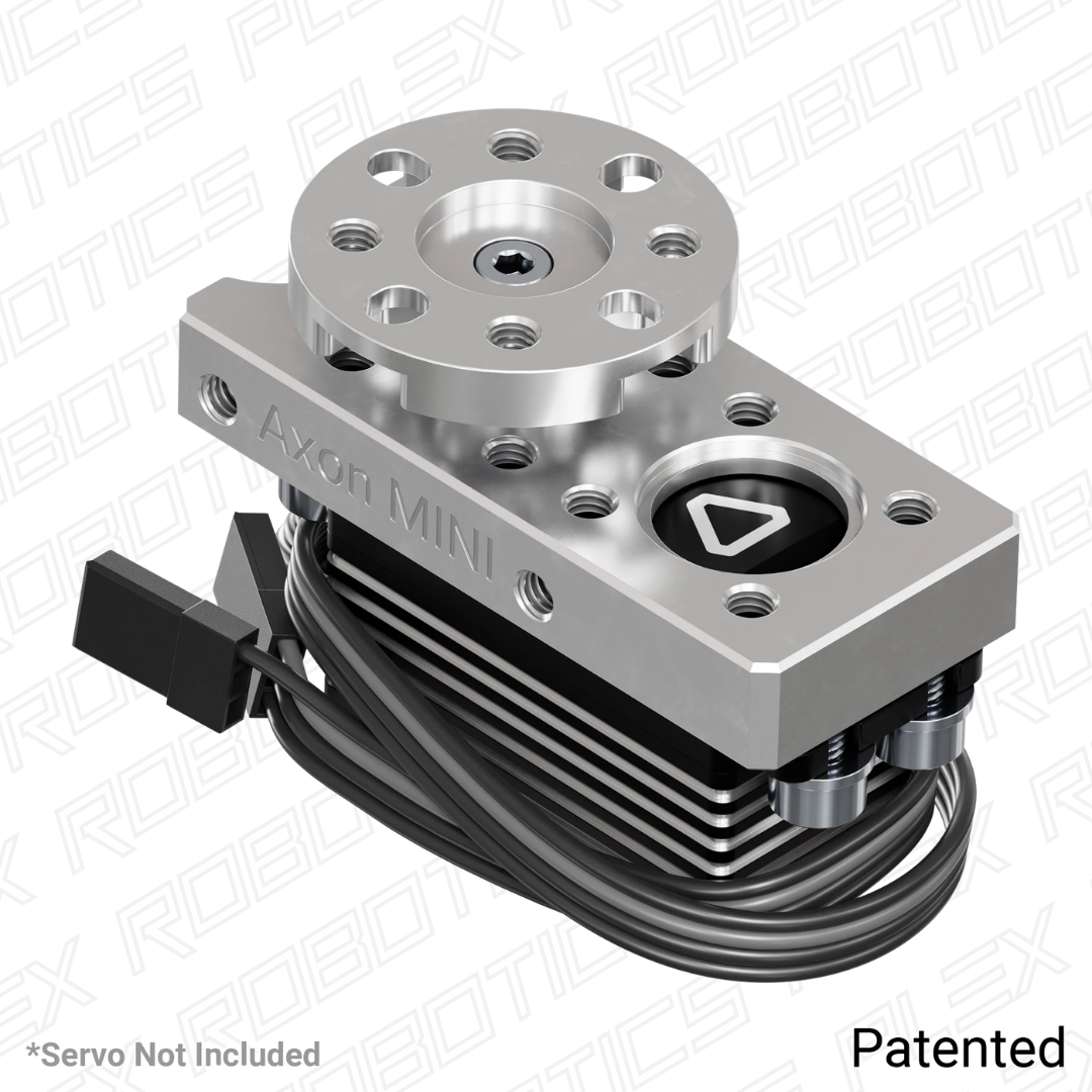 Compact ServoBlock® (27mm Width, For Axon MINI Servo, Hub-Shaft)