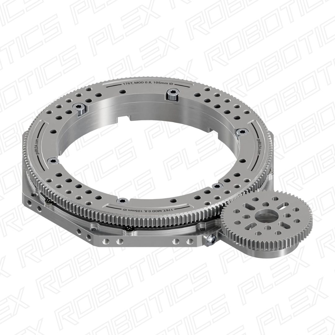Gear-Driven Turret (2.75:1 Ratio, 105mm ID)