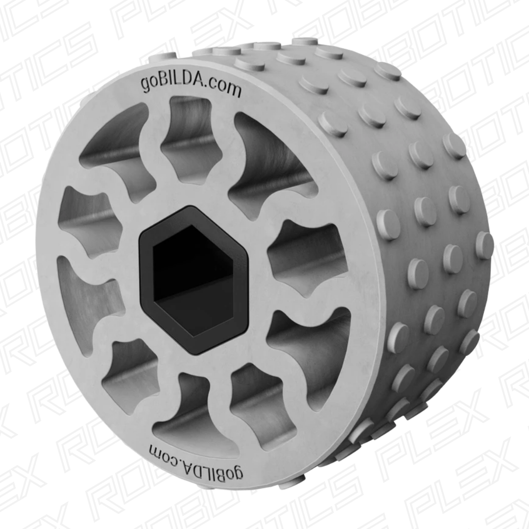 GripForce Gecko™ Wheel (8mm REX® Bore, 32mm Diameter, 15A Durometer)