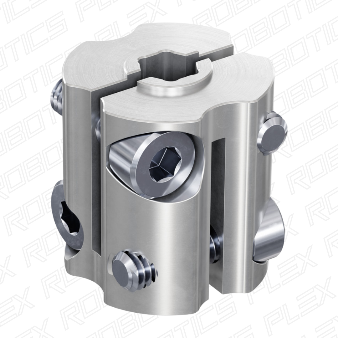 4007 Series Hyper Coupler (6mm D-Bore to 5mm Hex Bore)