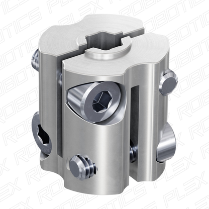 4007 Series Hyper Coupler (6mm D-Bore to 5mm Hex Bore)