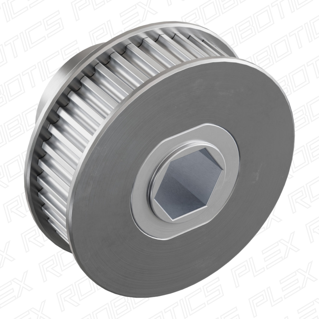 2mm Pitch GT2 Pinion Timing Pulley (8mm REX® Bore, 40 Tooth)