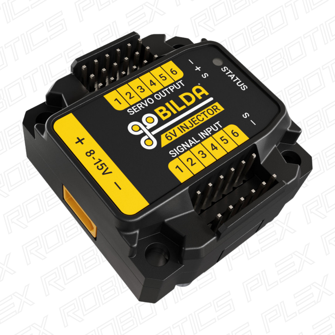 6V Servo Power Injector (6 Channel, 8-15V Input)