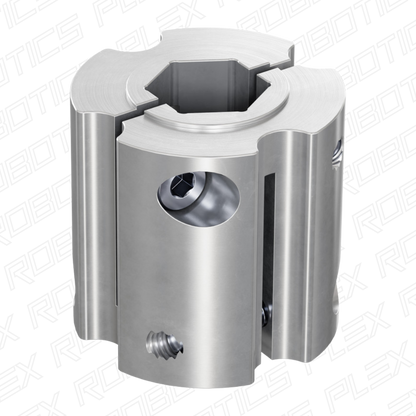 4007 Series Hyper Coupler (1/2" Hex Bore to 8mm REX™ Bore)