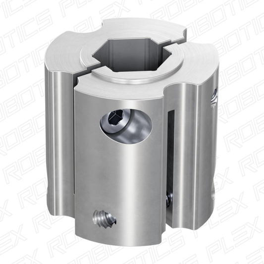 4007 Series Hyper Coupler (1/2" Hex Bore to 8mm REX™ Bore)