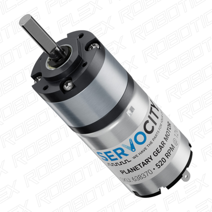 Premium Planetary Gear Motor (26 RPM - 2737 RPM)