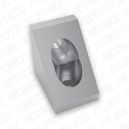 1204 Series Gusseted Angle Mount (1-3) - 2 Pack