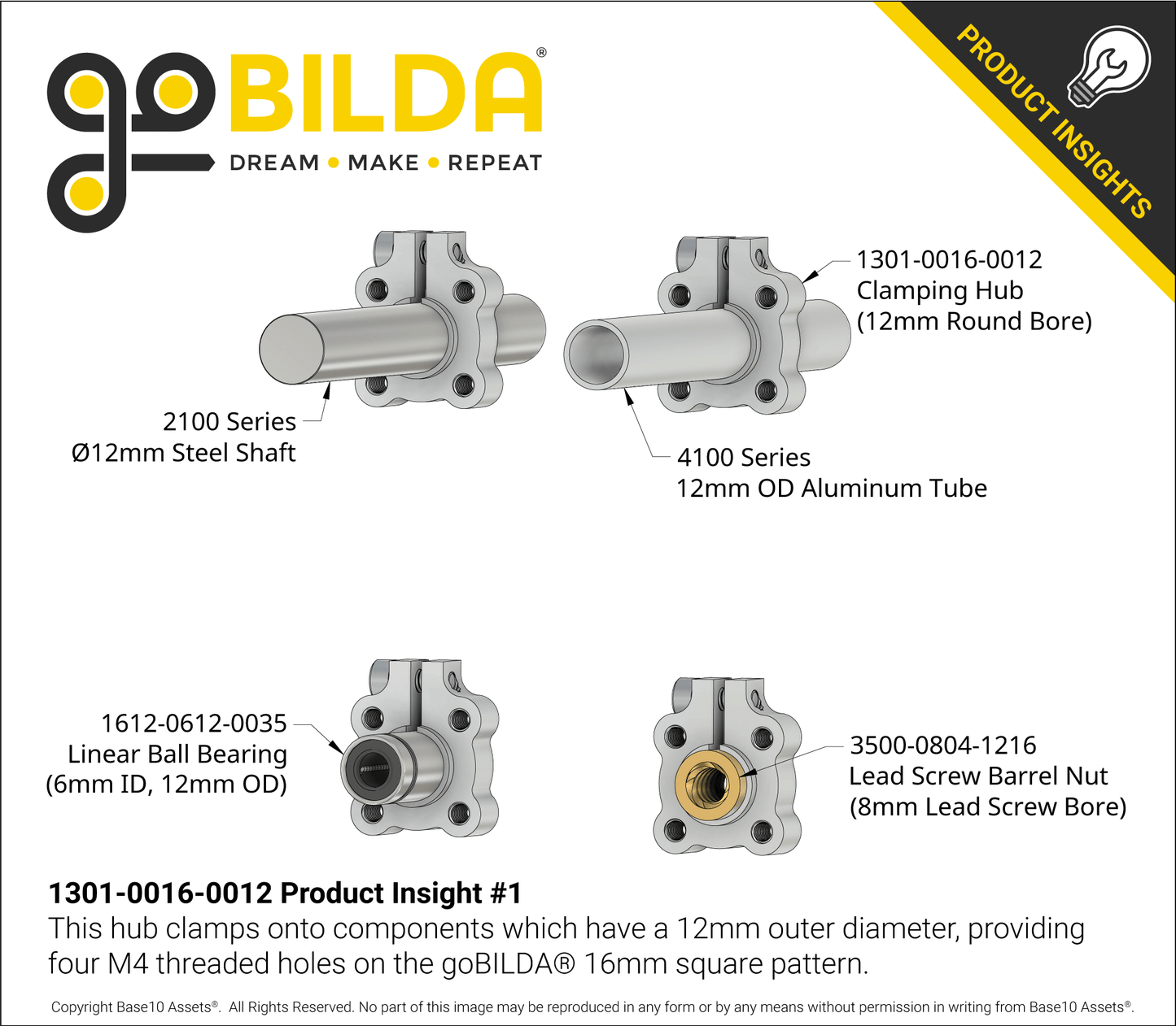 1301 Series Clamping Hub