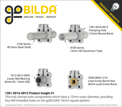 1301 Series Clamping Hub