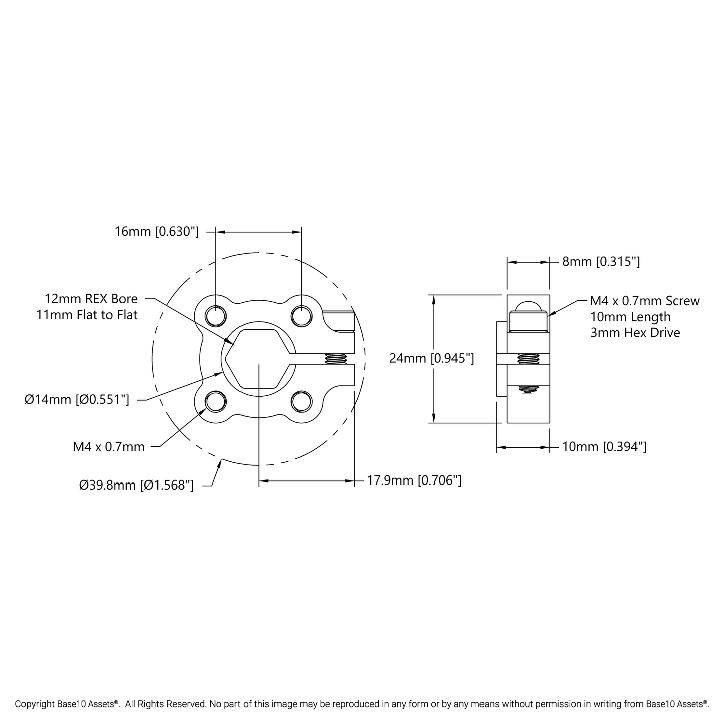 1301 Series Clamping Hub