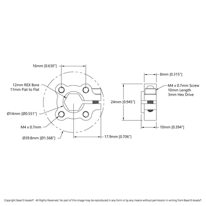 1301 Series Clamping Hub
