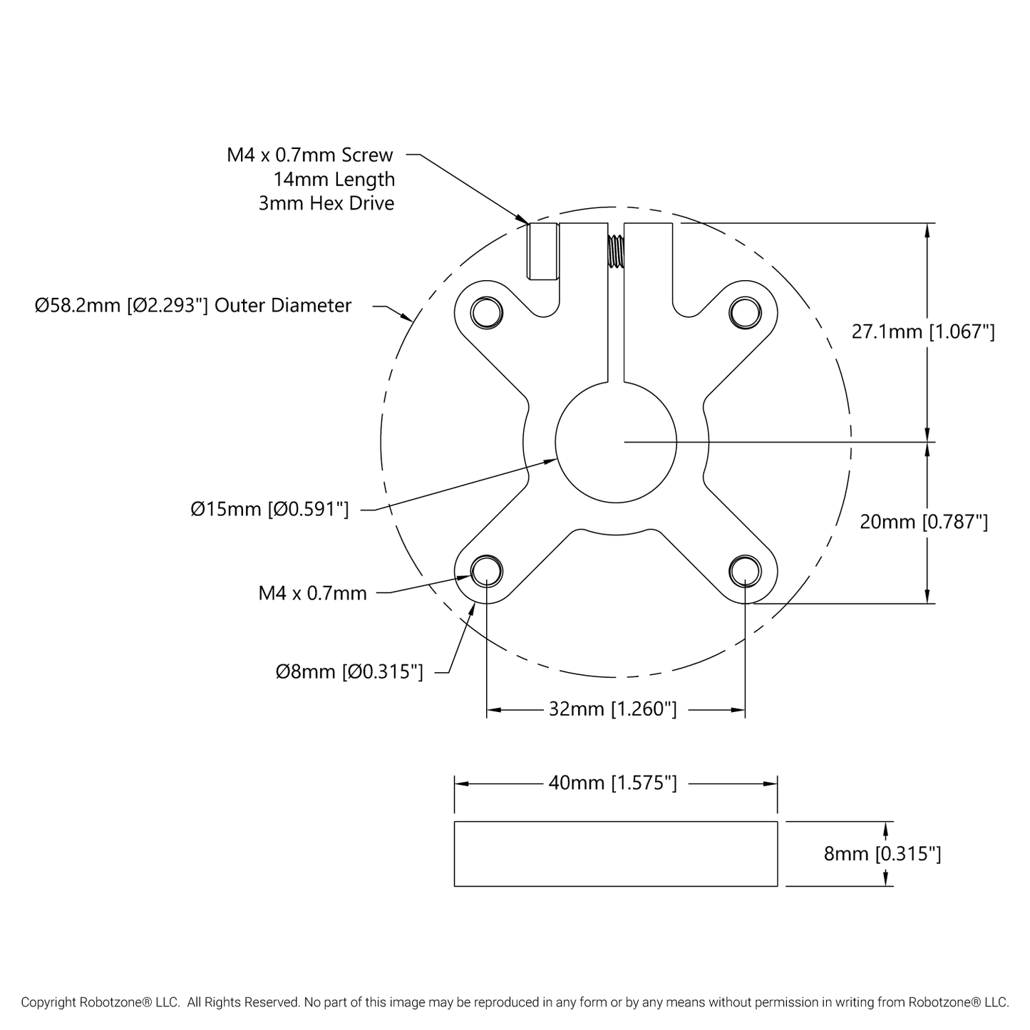 1302 Series Clamping Hub
