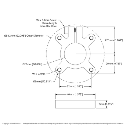 1302 Series Clamping Hub