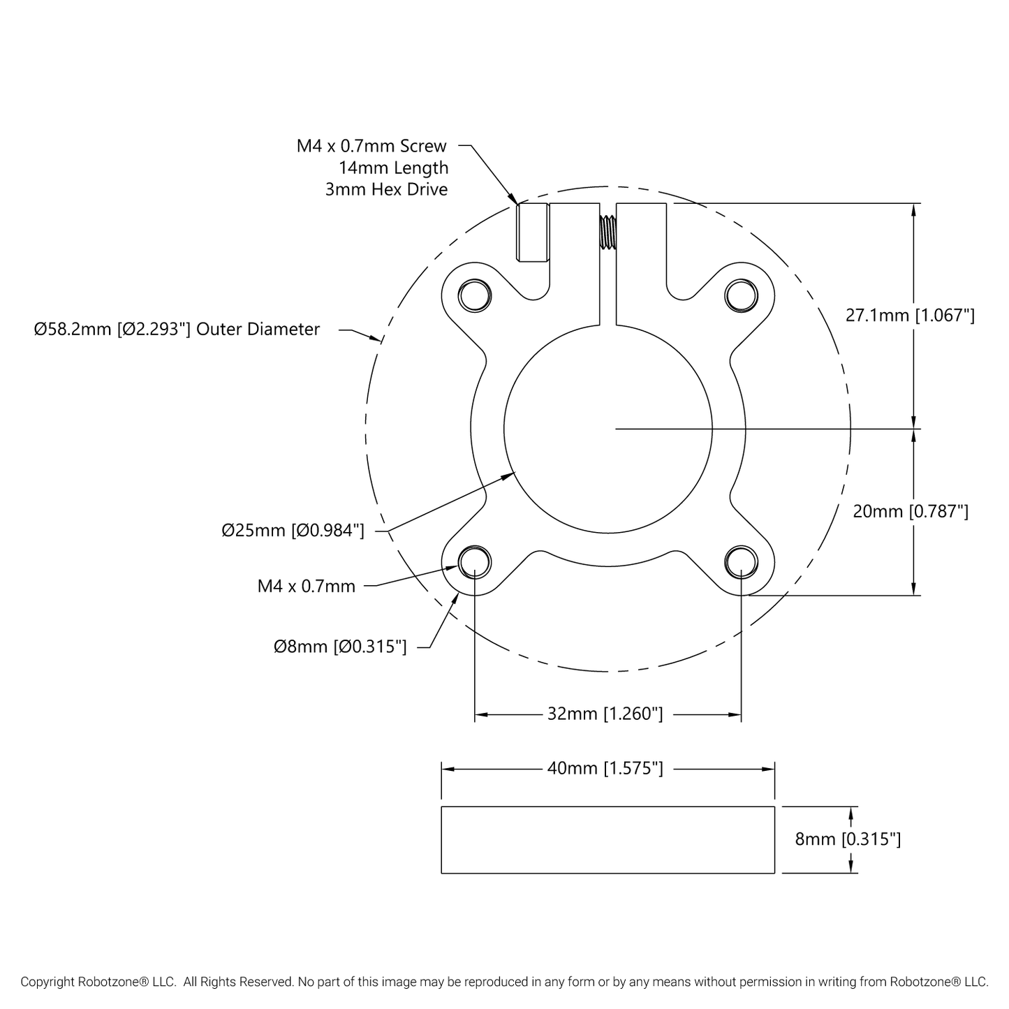 1302 Series Clamping Hub