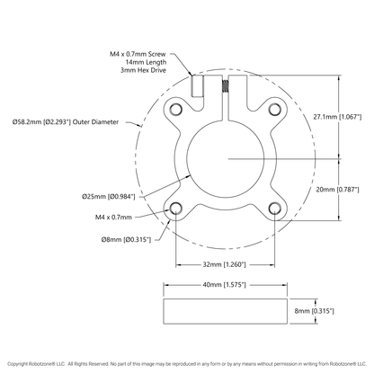 1302 Series Clamping Hub