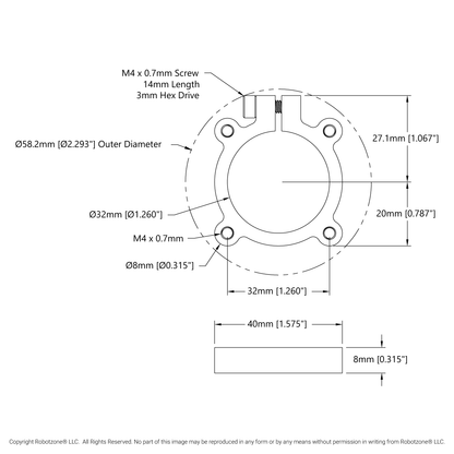 1302 Series Clamping Hub
