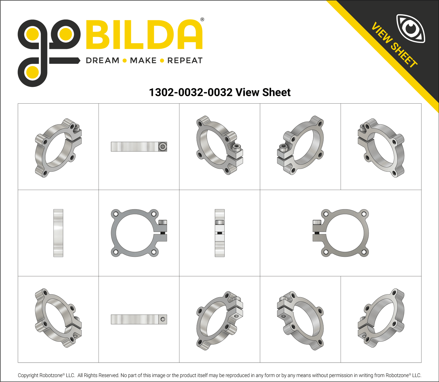 1302 Series Clamping Hub
