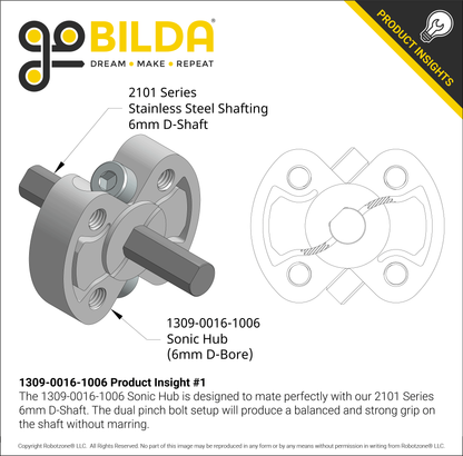 1309 Series Sonic Hub