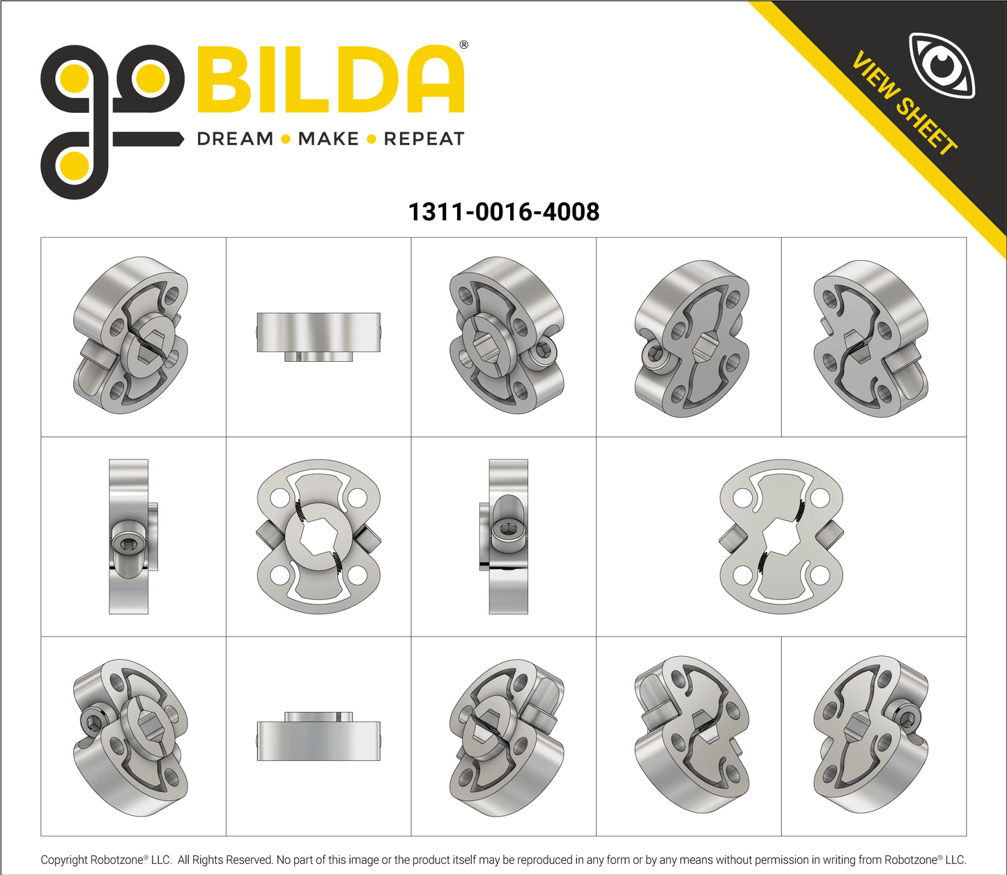 1311 Series Thru-Hole Sonic Hub