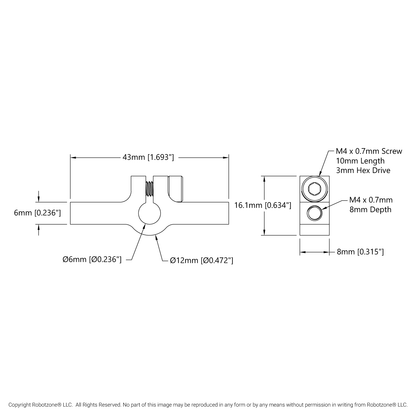 2-Side, 1-Post Clamping Mount